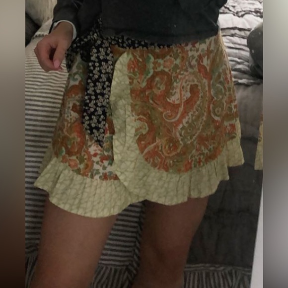 Urban Outfitters Toni Wrap Mini Skirt - Picture 2 of 5
